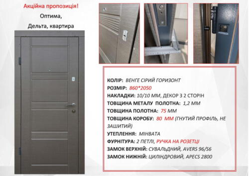 Оптима, Дельта, квартира 2500